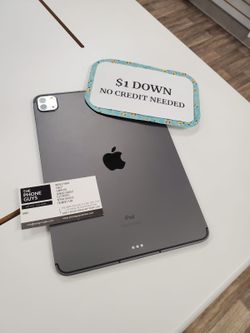 Apple IPad Pro 12.9 Inch 4th Gen Tablet- Pay $1 DOWN AVAILABLE - NO CREDIT NEEDED