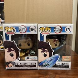Tanjiro Kamado Demon Slayer Bundle Funko Pop