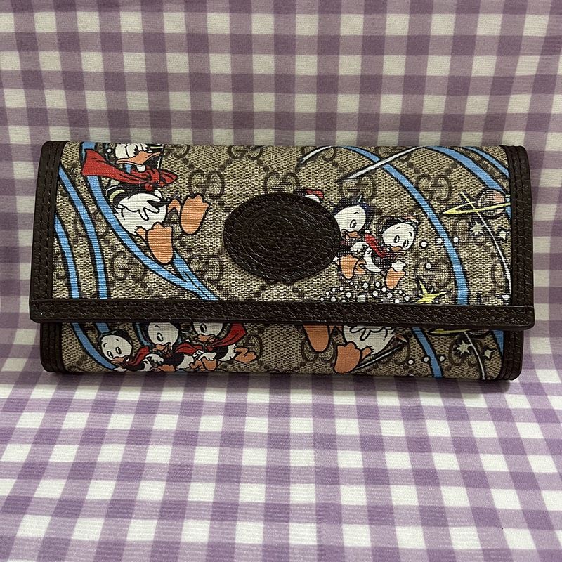 Tri-Fold Cartoon Coin Purse