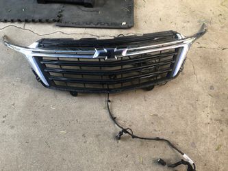 Chevy Equinox Front Grille 2018 To 2021 With Camera Harness