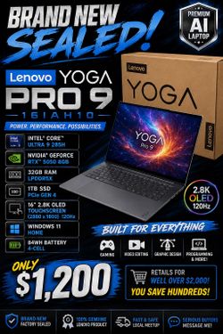 Lenovo Yoga Pro 9 – $1,200