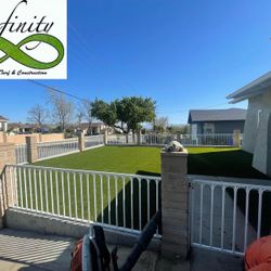 Synthetic Turf And Concrete