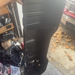 Crew Cab Underseat Storage Compartment in Black