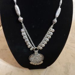 Avon Silver Necklace 