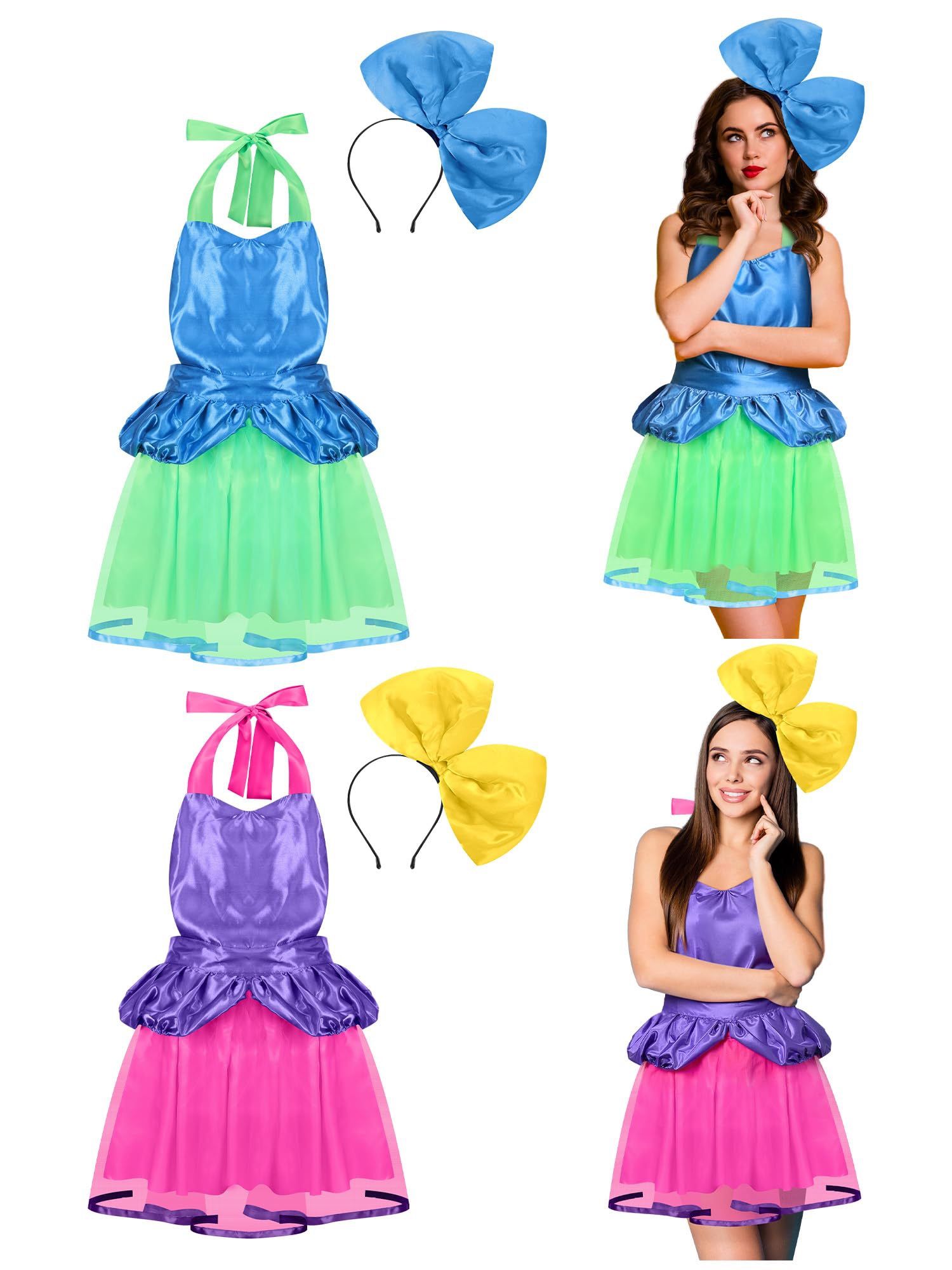 Disney Cinderella Evil Step Sisters Costume Halloween Villain Women One Size
