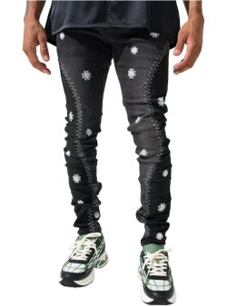 “EDEN” Black Jeans