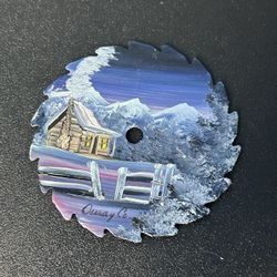 Hand painted fridge magnet