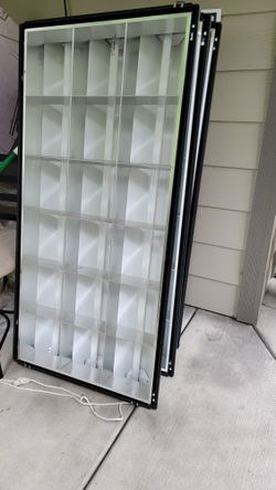 Commercial Lights 2x4 feet. 3 Lights Troffer