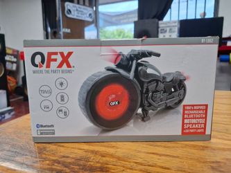QFX 1950's Inspired Rechargeable Bluethooth Speaker