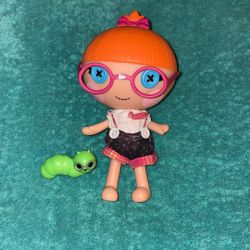 Lalaloopsy Doll Littles Specs Reads - a- Lot. & Pet
