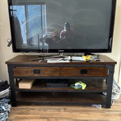 Free 55” Tv and Stand