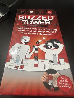 🆕Buzzed Tower Game. For ages 21+