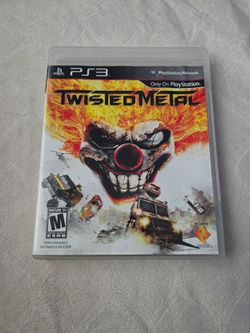 Playstation 3 Twisted Metal Video Game
