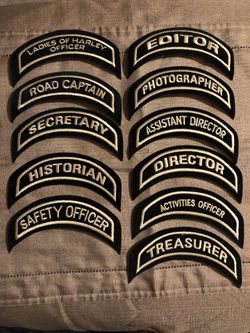Motorcycle MC patches $5ea $45 all 11