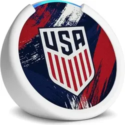 Amazon Echo Pop Newest Edition Officially Licensed FIFA Soccer Limited Edition (USA crest)