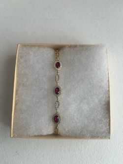 Gold plated bracelet
