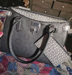 Guess Handbag with Matching Wallet