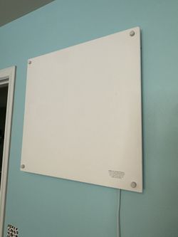 Wall Mounted Space Heater Panel w/ Thermostat