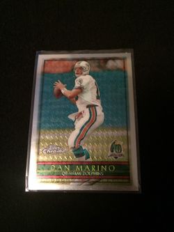 Topps 1996 Dan Marino Miami Dolphins