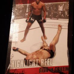 2010 Topps UFC GOLD Anderson SILVA vs Forrest GRIFFIN # 188 Trading Card 