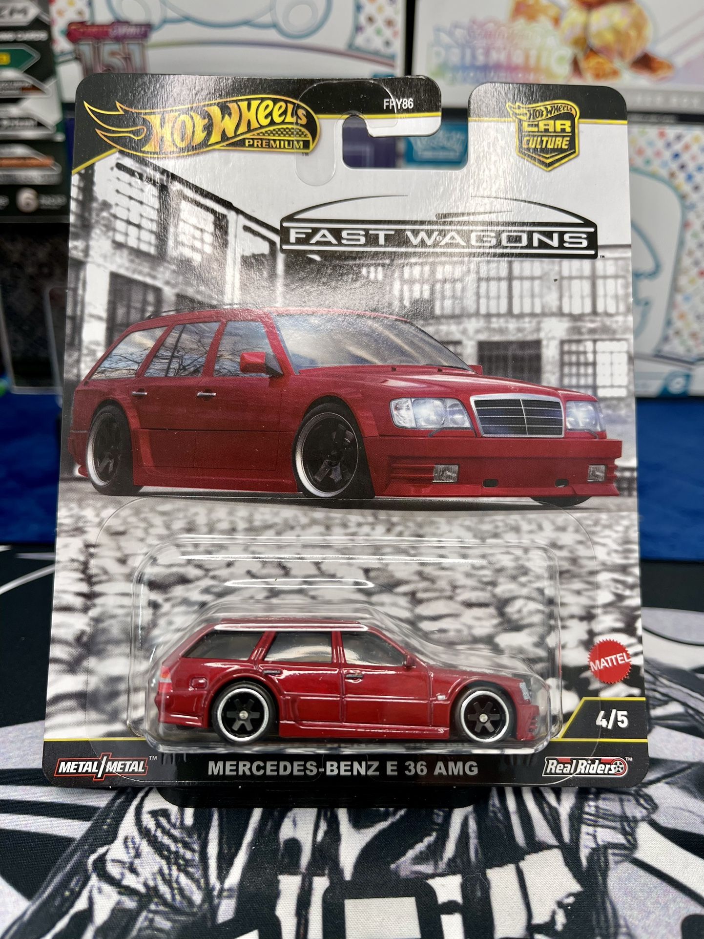 Hot Wheels 2025 Fast Wagons Mercedes Benz E 36 AMG Car Culture Premium
