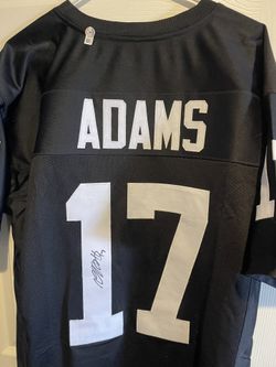 Davante Adams Raiders Custom Signed Jersey w/ POA for Sale in