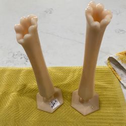 Antique Rose Bud Vases