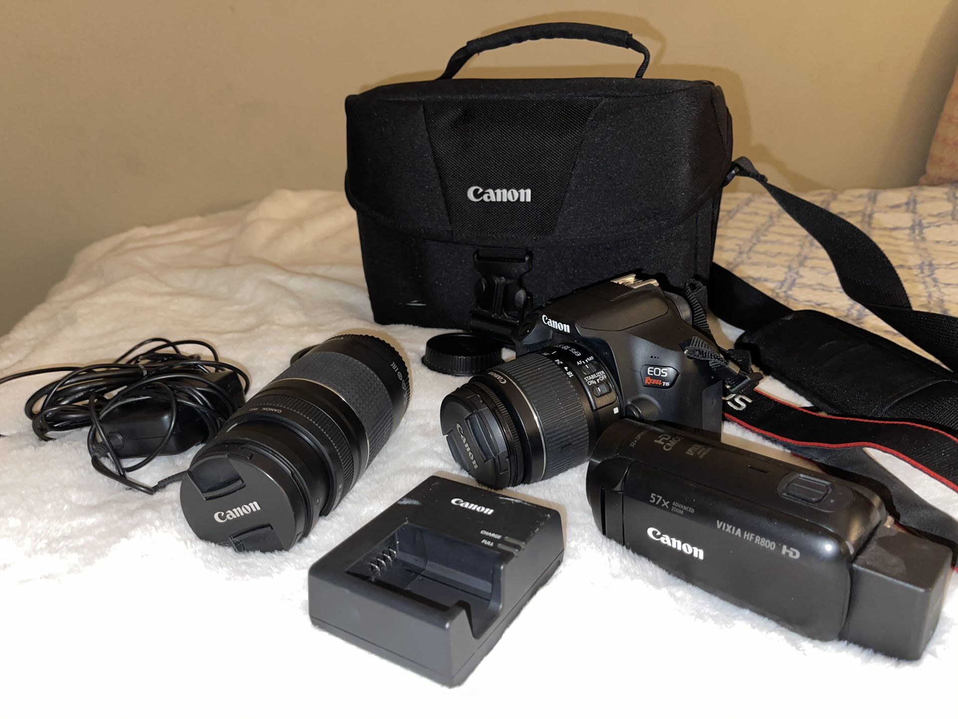 Canon Cameras (EOS & Camcorder)