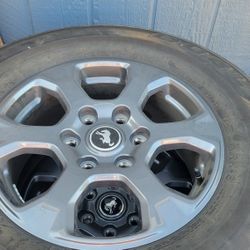 2024 Bronco Wheels and Tires