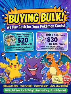Buying bulk Pokemon