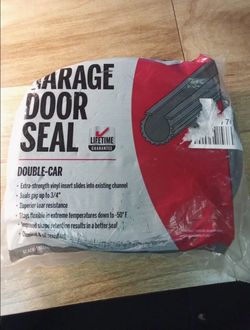 Garage door seal