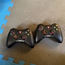 Msi Computer Gaming Controllers. Perfect Condition