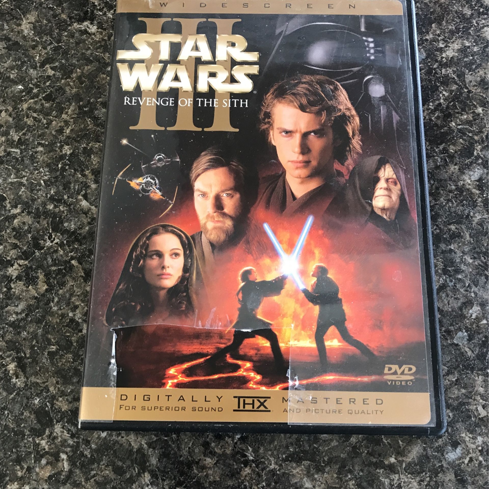 DVD Star Wars-Revenge Of The Sith