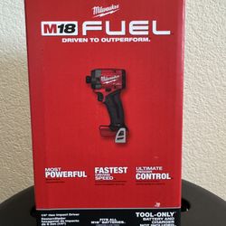 Milwaukee M18 FUEL 18V Lithium-Ion Brushless Cordless 1/4 in. Hex Impact Driver (Tool-Only)