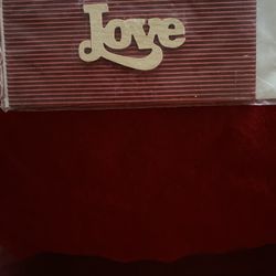 Set Of 2 Handmade Greek Love Wooden Cards Imported From Greece 