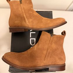 Aldo Bilissi Suede Chelsea Boot size 8 Men