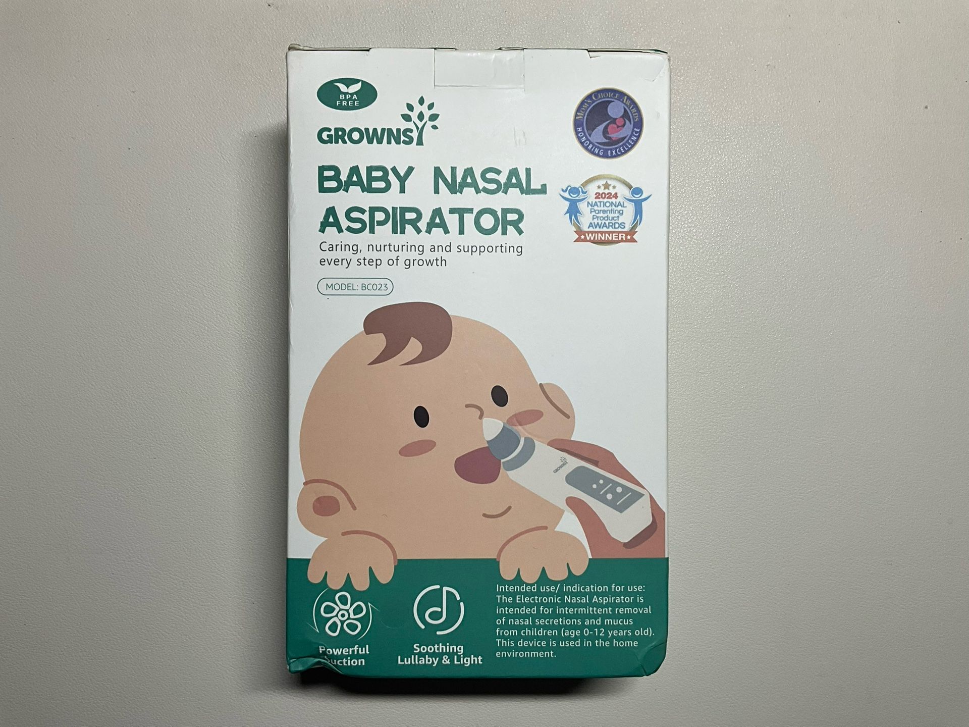 Grownsy Baby Nasal Aspirator