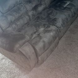 Grey couches