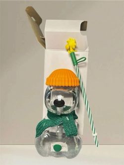 New starbucks snoopy glass cup