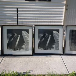 Set Of Black A White Pictures
