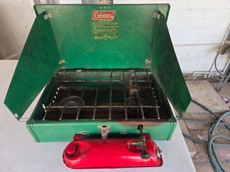 Coleman camping grill