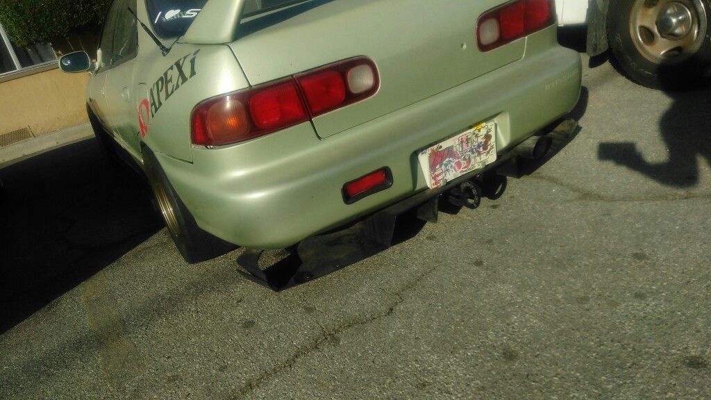 Eg and Integra TOP 1 rear diffuser off a eg