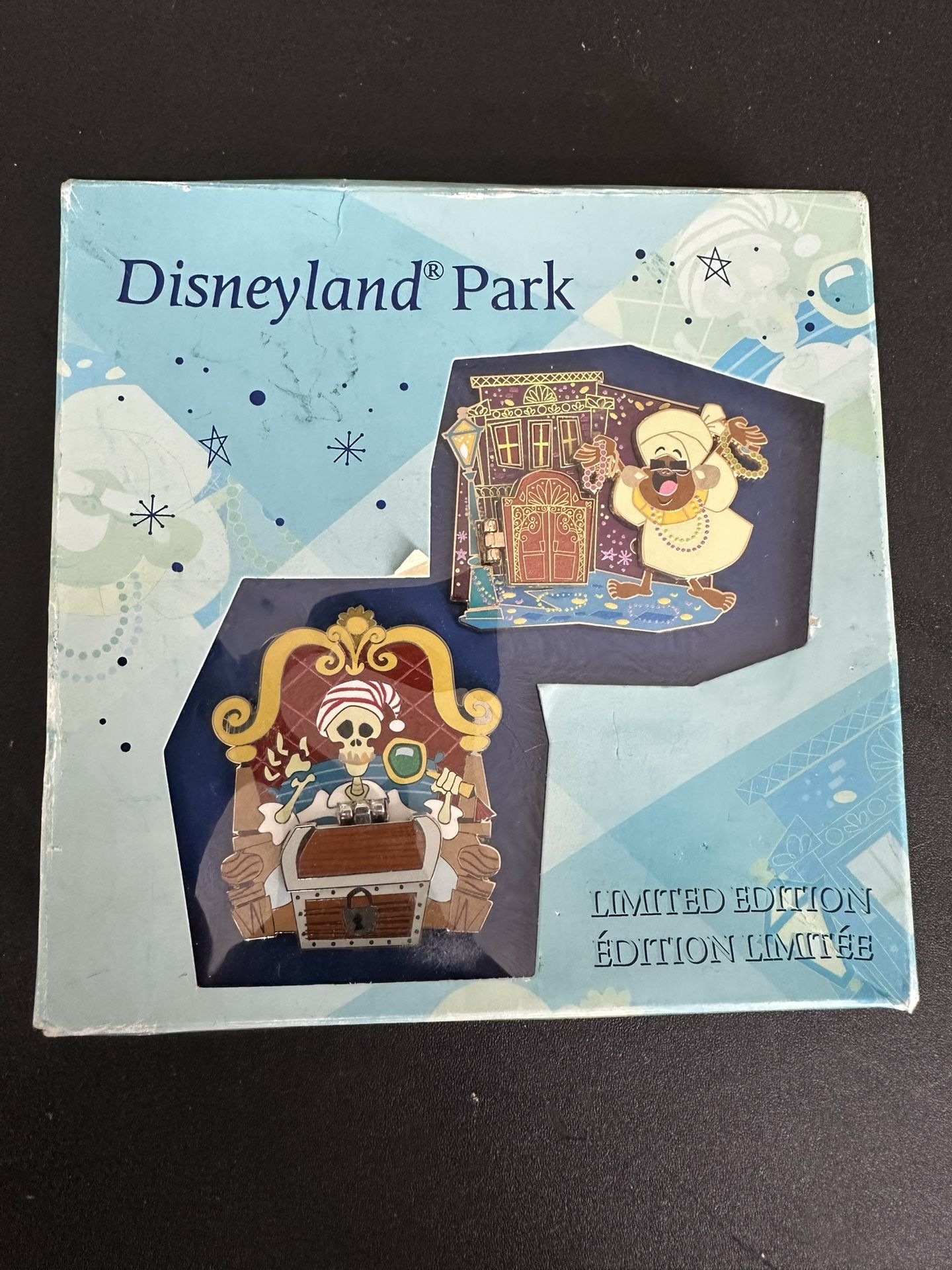 DLR Disneyland Park New Orleans Pirates Of the Caribbean Mama Odie Pin Set LE