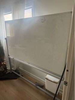 Double sided 3.5x6ft whiteboard