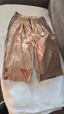 Acne Studios 'Ten Print' wide-leg trousers, size 36