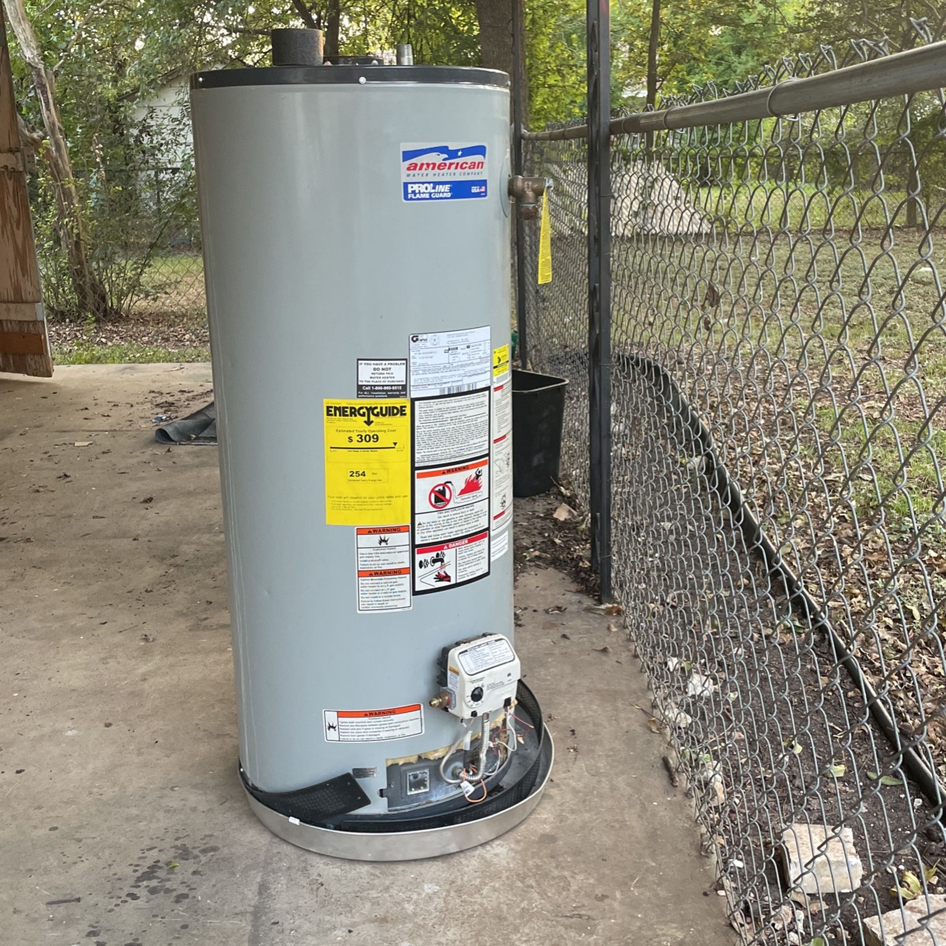 Natural Gas Water Heater  