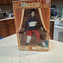 Living Toyz NSYNC Joey Fatone collectible marionette in original packaging