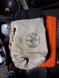 Klein tool bag and tool