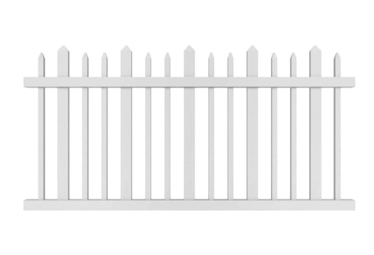 White Vinyl Fence Panel 3x8 feet $50/each