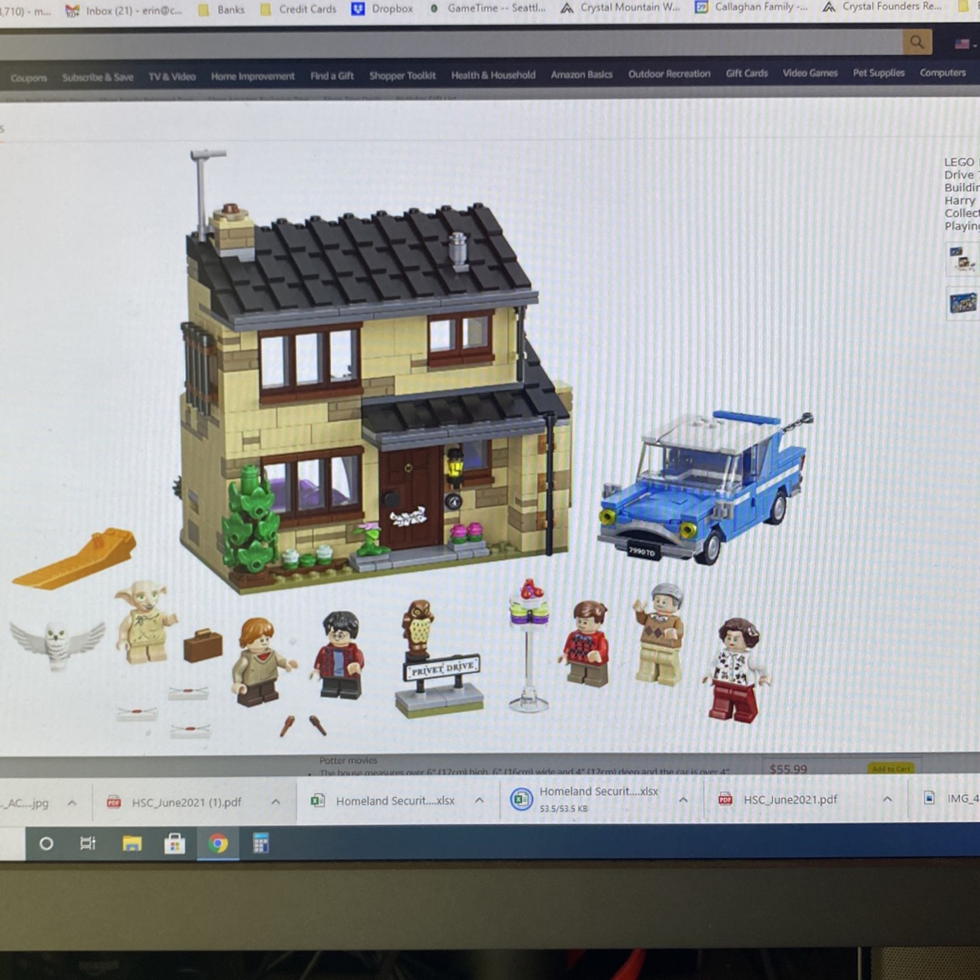 Lego Harry Potter 4 Privet Drive - 75968